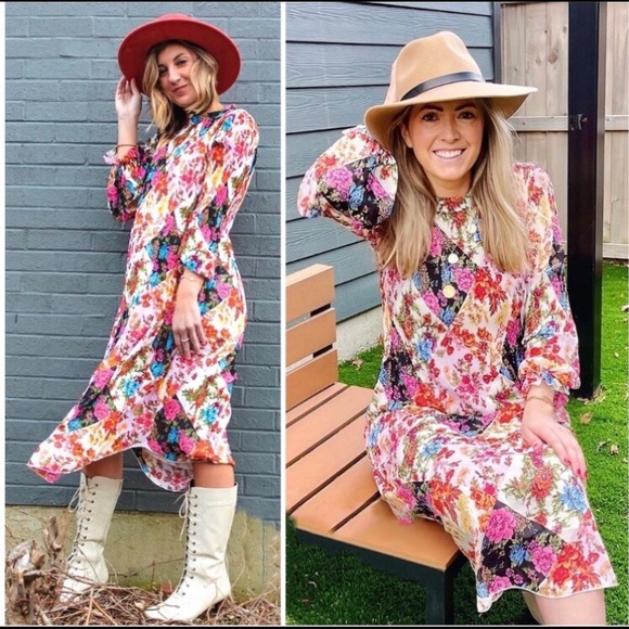 NWT ANTHROPOLOGIE MAEVE SHARA PLEATED MIDI DRESS - Picture 14 of 15